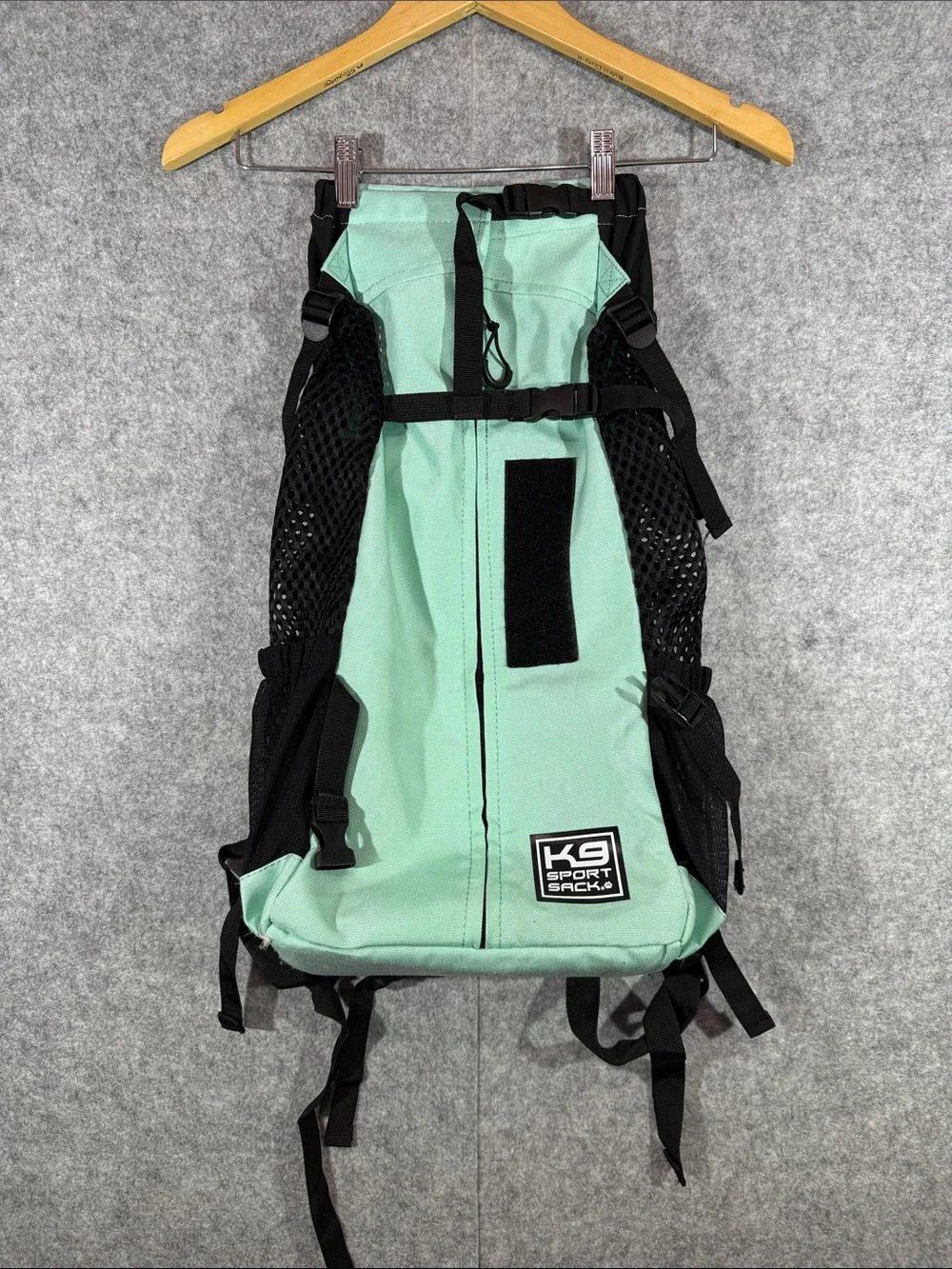 K9 Sport Sack Soft Mint Dog Carrier Backpack - Mint/Black